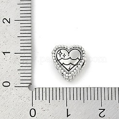 925 Sterling Silver European Beads&nbsp;STER-R005-02AS-11