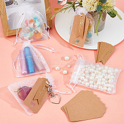 DIY Thank You Love Alloy Keychain Making Kit&nbsp;DIY-SC0024-68