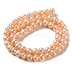 Natural Cultured Freshwater Pearl Beads Strands&nbsp;PEAR-E018-27