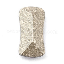 尖底&バックメッキガラスラインストーンカボション  多面カット  長方形  ミックスカラー  10x5x3~3.5mm&nbsp;GLAA-B012-59A
