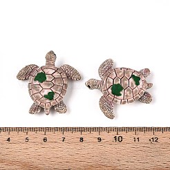 Turtle Opaque Resin Cabochons&nbsp;CRES-T025-35