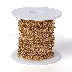 PVD Vacuum Plating 304 Stainless Steel Rolo Chains&nbsp;CHS-I001-04