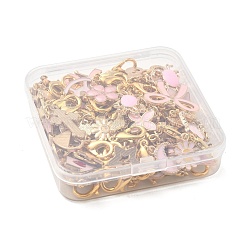 64Pcs 32 Styles Alloy Enamel Shoe Charms&nbsp;HJEW-PH02482