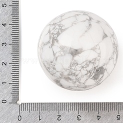 天然ハウライト球ビーズ  穴なし/ドリルなし  丸いボールビーズ  39~41mm&nbsp;G-I367-07F