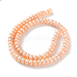 Natural Cultured Freshwater Pearl Beads Strands&nbsp;PEAR-I007-02N-01A