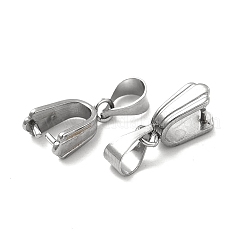 Non-Tarnish 304 Stainless Steel Ice Pick Pinch Bails&nbsp;STAS-P319-15P