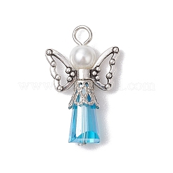 Glass & Alloy Pendants&nbsp;PALLOY-JF03050