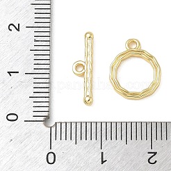 Brass Toggle Clasps&nbsp;KK-CBAFC6C-07A-G