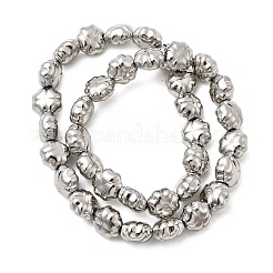 Electroplate Glass Beads Strands&nbsp;EGLA-F166-16P