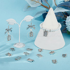 80Pcs Tibetan Style Alloy Pendants for Teachers' Day&nbsp;TIBEP-SC0002-36