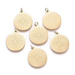 Ion Plating(IP) 316 Surgical Stainless Steel Pendants&nbsp;STAS-H100-37G