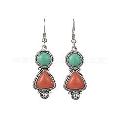 Bohemian Alloy & Enamel & Acrylic & Rhinestone Dangle Earrings for Women&nbsp;EJEW-JE07343