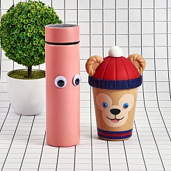 505個の小刻みに動く目のカボション  diyスクラップブッキングクラフトおもちゃアクセサリー用  ミックスカラー  8x3mm  505個/箱&nbsp;KY-SZ0001-26