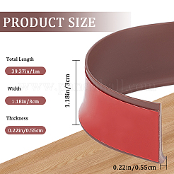 PVC Self-Adhesive Floor & Door Cover Transition Strip&nbsp;KY-WH0046-109A