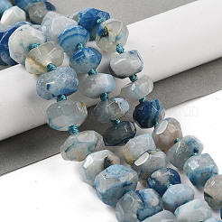 Natural Cherry Blossom Agate Beads Strands&nbsp;G-P535-I02-01A