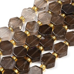 Natural Smoky Quartz Beads Strands&nbsp;G-F833-B07-01