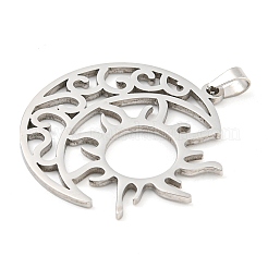 Non-Tarnish 304 Stainless Steel Pendants&nbsp;STAS-Z076-19P