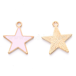 Alloy Enamel Pendants&nbsp;ENAM-R057-01-RS
