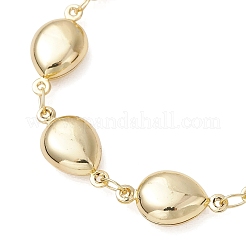 304 Stainless Steel Teardrop Link Chains Bracelets for Women&nbsp;BJEW-JB13427
