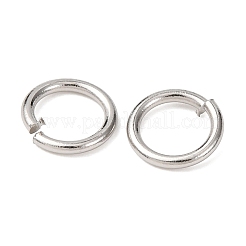 Tarnish Resistant 304 Stainless Steel Open Jump Rings&nbsp;STAS-N015-10-7x1mm