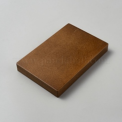 長方形の木製かぎ針編みブロックボード  編み機  編み物用  キャメル  15x10x1.8cm  穴：3mm&nbsp;ODIS-WH0038-145A