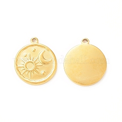 304 Stainless Steel Pendant Rhinestone Settings&nbsp;STAS-A075-05G