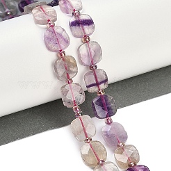 Natural Colorful Fluorite Beads Strands&nbsp;G-G182-H01-02