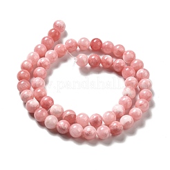 Natural Green Jade Beads Strands&nbsp;G-G757-04-6mm