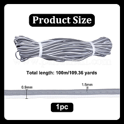 Reflective Fiber Lip Cord Trim&nbsp;OCOR-WH0816-031