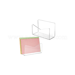 アクリルメールディスプレイスタンド  透明  15.5x8x10.5cm&nbsp;DIY-WH0430-737