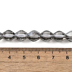 Electroplate Glass Beads Strands&nbsp;EGLA-L045-H-PL01