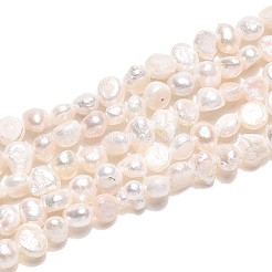Natural Cultured Freshwater Pearl Beads Strands&nbsp;PEAR-T006-18A