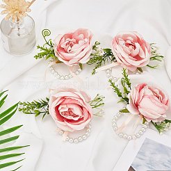 4Pcs Silk Wrist Corsage&nbsp;AJEW-CP0001-63