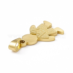 PVD Vacuum Plating 304 Stainless Steel Pendants&nbsp;STAS-P315-08G