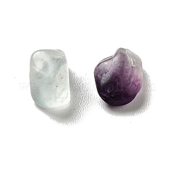 天然の蛍石ビーズ  穴なし/ドリルなし  チップ  1~13x1~9x0.5~6mm  約7000個/キログラム&nbsp;G-D472-04