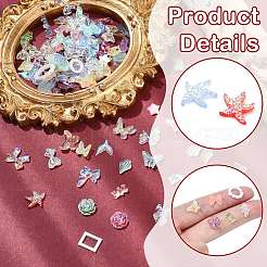 Mixed Shapes Resin Cabochons&nbsp;MRMJ-CJC0001-16