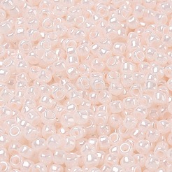トーホー 6/0ラウンドビーズ  日本製シードビーズ  （145l）セイロンソフトピンク  4mm  穴：1.5mm  約7570個/ポンド&nbsp;SEED-TR06-0145L