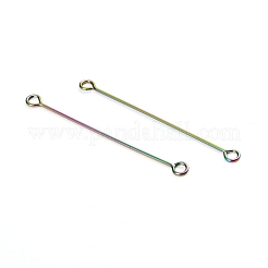 Ion Plating(IP) 304 Stainless Steel Eye Pins&nbsp;LS-STAS-I141-01A-M