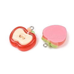 Transparent Resin Imitation Food Pendants&nbsp;RE-CBA0127-03