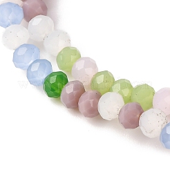 Faceted Glass Beads Strands&nbsp;GLAA-G074-A02-1