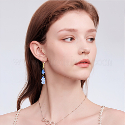 電気メッキガラスビーズセット  パール光沢メッキ  ファセット(32ファセット)  ロンデル  ミディアムブルー  4~8x3~6mm  穴：0.4~1mm  795個/セット&nbsp;EGLA-PA0001-02C