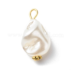 ABS Plastic Imitation Pearl Pendants&nbsp;PALLOY-JF00835
