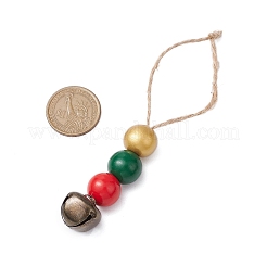 Iron Bell Pendant Decorations&nbsp;HJEW-JM02506-01