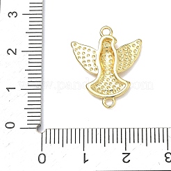 真鍮製コネクタチャーム  鳥のリンク  鉛フリー＆カドミウムフリー  ラックめっき  長持ちメッキ  18KGP本金メッキ  21.5x17.5x2.7mm  穴：1.6mm&nbsp;KK-A293-18G