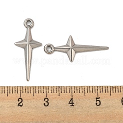 Non-Tarnish 304 Stainless Steel Pendants&nbsp;STAS-O004-06C-P
