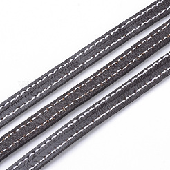 レザーコード  ステッチング  ココナッツブラウン  10x2mm  約50ヤード/束（150フィート/束）&nbsp;WL-T001-10x2-04