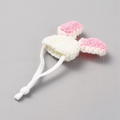 Acrylic Fiber Yarn Knitted Tiny Top Hats for Small Animals Like Hamsters Rats Snakes Lizards Guinea Pigs&nbsp;AJEW-WH0518-07B