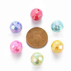Opaque Acrylic Beads&nbsp;X-TACR-S154-10F