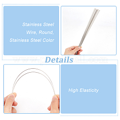 304 Stainless Steel Wire&nbsp;STAS-WH0050-02B