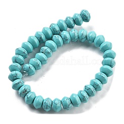 Synthetic Turquoise Beads Strands&nbsp;G-P559-A11-01